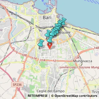 Mappa V.le de Laurentis Luigi, 70122 Bari BA, Italia (1.37909)