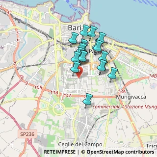 Mappa V.le de Laurentis Luigi, 70122 Bari BA, Italia (1.3785)