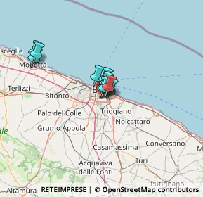 Mappa ISOLA Q8, 70124 Bari BA, Italia (8.05727)
