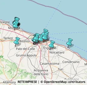 Mappa ISOLA Q8, 70124 Bari BA, Italia (14.668)