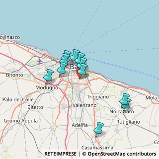 Mappa Corso Alcide de Gasperi, 70124 Bari BA, Italia (6.25364)