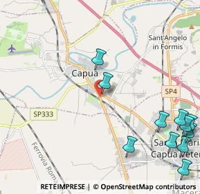 Mappa Strada Statale, 81043 Capua CE, Italia (3.18)