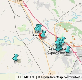 Mappa Strada Statale, 81043 Capua CE, Italia (3.65)