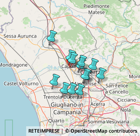 Mappa Strada Statale, 81043 Capua CE, Italia (9.88692)