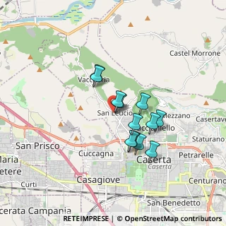 Mappa Via Primo Ottobre, 81020 Caserta CE, Italia (1.38833)