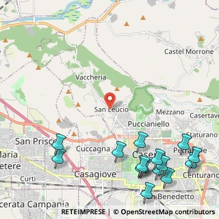 Mappa Viale Primo Ottobre, 81100 Caserta CE, Italia (3.40333)