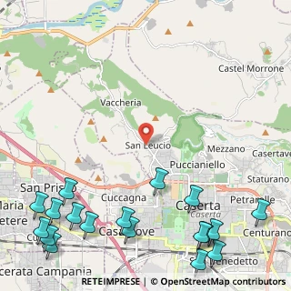 Mappa Viale Primo Ottobre, 81100 Caserta CE, Italia (3.76056)