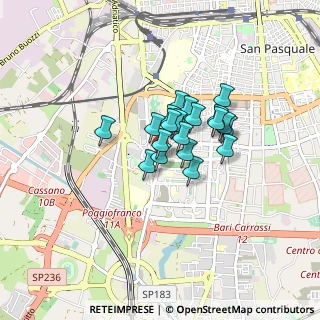 Mappa Viale S. Josemaría Escrivá, 70124 Bari BA, Italia (0.551)