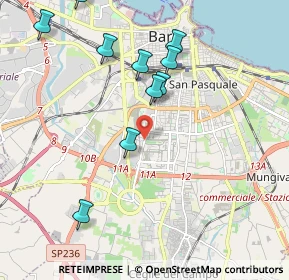 Mappa Viale S. Josemaría Escrivá, 70124 Bari BA, Italia (2.65917)