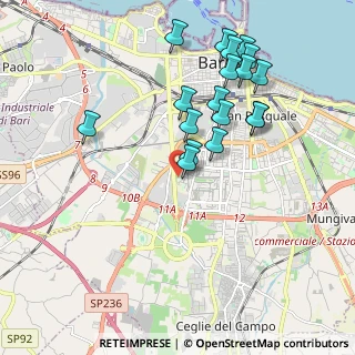 Mappa Via G. Posca, 70100 Bari BA, Italia (2.09944)