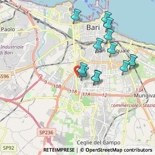 Mappa Via G. Posca, 70100 Bari BA, Italia (2.14231)