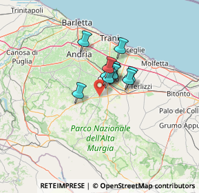 Mappa Strada Esterna Vado Via Ruvo, 70033 Corato BA, Italia (7.82)