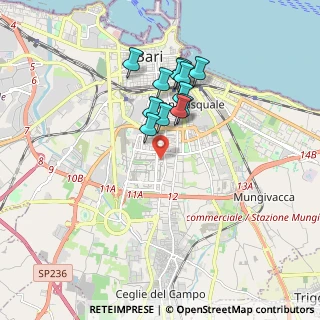 Mappa Viale Gandhi Mohandas, 70124 Bari BA, Italia (1.54333)