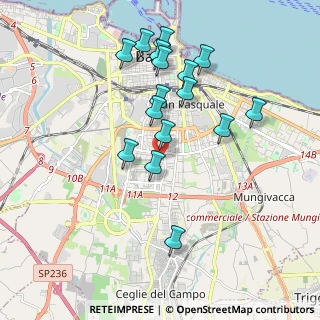 Mappa Viale Gandhi Mohandas, 70124 Bari BA, Italia (1.9675)