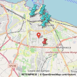 Mappa Viale Gandhi Mohandas, 70124 Bari BA, Italia (2.325)