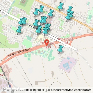 Mappa Strada Rafaschieri, 70100 Bari BA, Italia (0.6135)