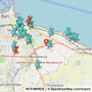 Mappa Strada Rafaschieri, 70100 Bari BA, Italia (2.587)
