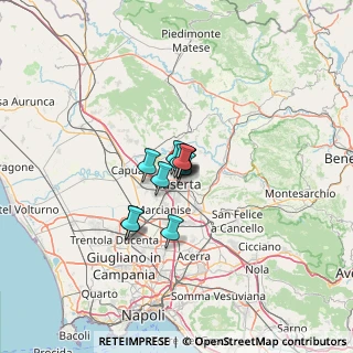 Mappa Via Santissimo Monte di Maria, 81100 Caserta CE, Italia (6.12455)