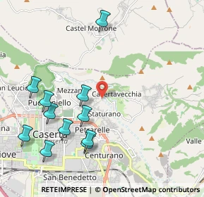 Mappa Via San Pietro Ad Montes, 81100 Caserta CE, Italia (2.50182)