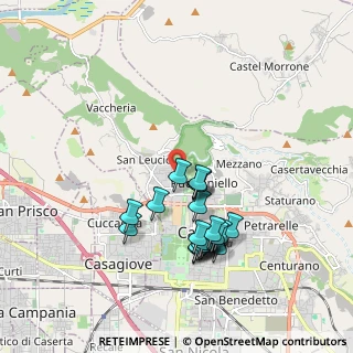 Mappa Via Corrivo, 81100 Caserta CE, Italia (1.8485)