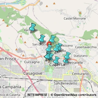 Mappa Via Gerusalemme, 81100 Caserta CE, Italia (1.31714)