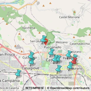 Mappa Via Corrivo, 81100 Caserta CE, Italia (2.60917)
