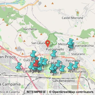 Mappa Via Gerusalemme, 81100 Caserta CE, Italia (2.528)
