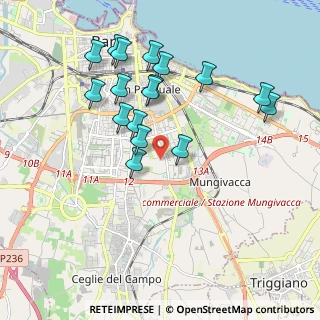 Mappa Via Giuseppe Fanelli, 70125 Bari BA, Italia (2.04412)