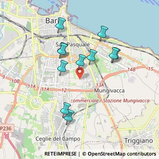 Mappa Via Giuseppe Fanelli, 70125 Bari BA, Italia (1.89364)