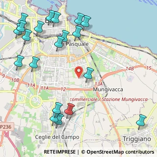 Mappa Via Giuseppe Fanelli, 70125 Bari BA, Italia (3.132)