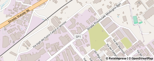 Mappa Modugno