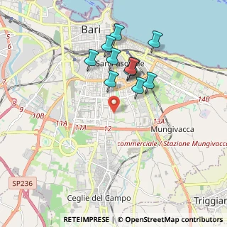 Mappa Via Osvaldo Marzano, 70125 Bari BA, Italia (1.76)