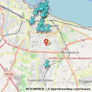 Mappa Via Osvaldo Marzano, 70125 Bari BA, Italia (2.65375)