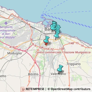Mappa Via Angelo Bassi, 70124 Bari BA, Italia (3.37455)