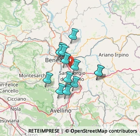 Mappa Contrada Montebello, 82010 San Nicola Manfredi BN, Italia (10.17077)