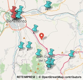 Mappa Contrada Montebello, 82010 San Nicola Manfredi BN, Italia (5.791)