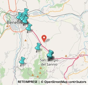 Mappa Contrada Montebello, 82010 San Nicola Manfredi BN, Italia (4.62846)