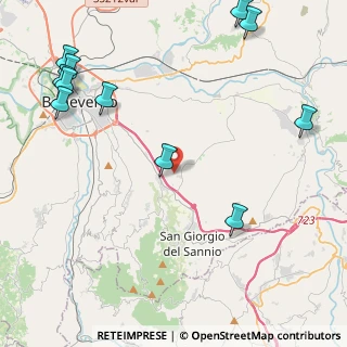 Mappa Contrada Montebello, 82010 San Nicola Manfredi BN, Italia (6.35727)