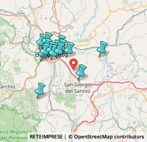 Mappa Contrada Montebello, 82010 San Nicola Manfredi BN, Italia (6.32625)