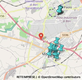 Mappa A14 70026, 70026 Modugno BA, Italia (2.3375)