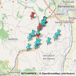 Mappa Strada Statale 7 Appia, 82010 Apollosa BN, Italia (1.3975)