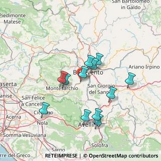Mappa Strada Statale 7 Appia, 82010 Apollosa BN, Italia (13.96417)