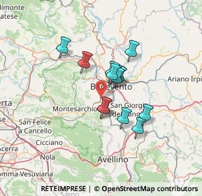 Mappa Strada Statale 7 Appia, 82010 Apollosa BN, Italia (10.05)