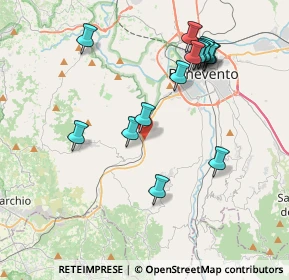 Mappa 82010 Apollosa BN, Italia (4.27333)