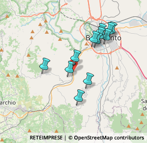 Mappa 82010 Apollosa BN, Italia (3.54167)