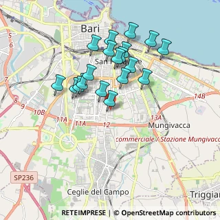 Mappa Via Divisione Paracadutisti della Folgore, 70125 Bari BA, Italia (1.79)