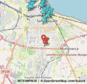 Mappa Via Divisione Paracadutisti della Folgore, 70125 Bari BA, Italia (2.6675)