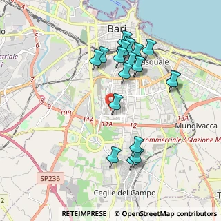 Mappa Str. Vicinale Santa Candida, 70100 Bari BA, Italia (2.021)