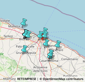 Mappa Viale Luigi de Laurentis, 70124 Bari BA, Italia (12.41765)