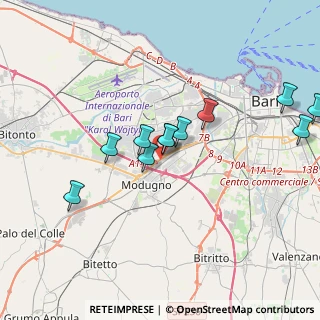 Mappa SS96, 70100 Bari BA, Italia (3.71727)